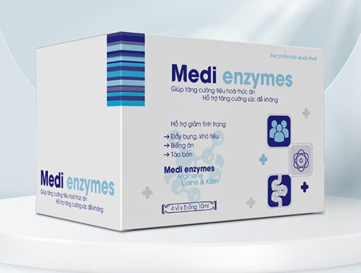 Medi Enzymes, Hỗ trợ tăng cân, bổ sung enzymes tiêu hóa