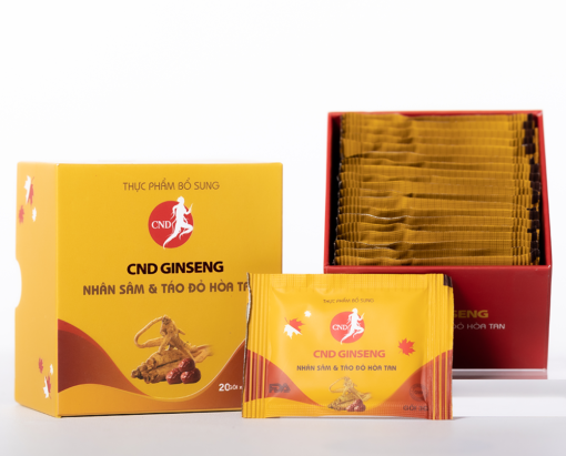 CND Ginseng nhân sâm & táo đỏ hòa tan, Bồi bổ sức khỏe