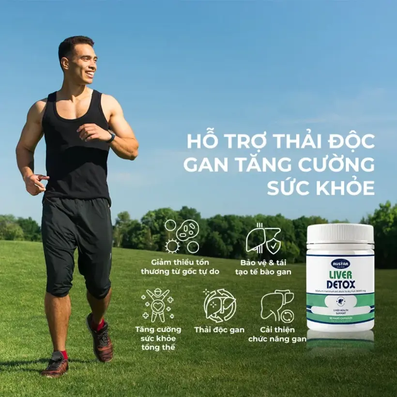 Viên Uống AUSTAR Liver Detox – Giải Độc Gan (Hộp 60 Viên) - Ảnh 3
