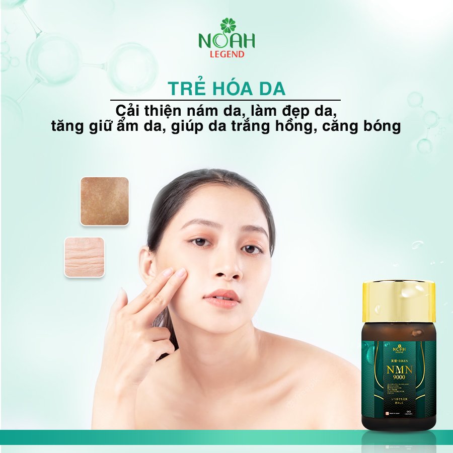 Viên uống Trường thọ & Trẻ hoá Biken NMN 9000 - Ảnh 3