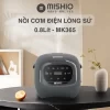 Nồi cơm điện lòng sứ dưỡng sinh Mishio MK365 (0.8L)