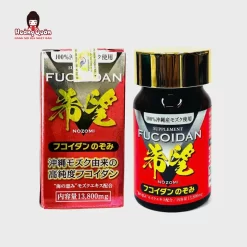 Viên nang tảo Mozuku Fucoidan Nozomi 60 viên - Hỗ trợ tăng cường sức đề kháng