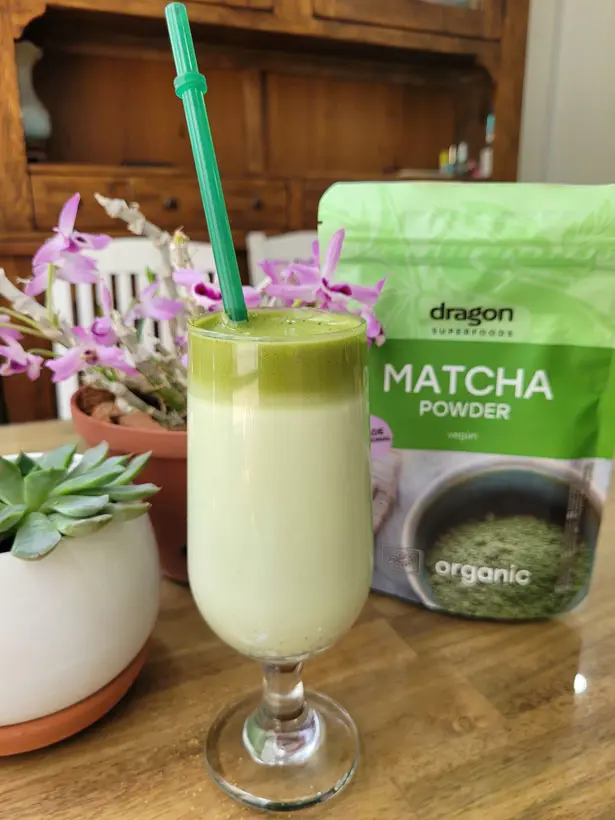 Bột matcha hữu cơ Dragon Superfoods 100g - Ảnh 2