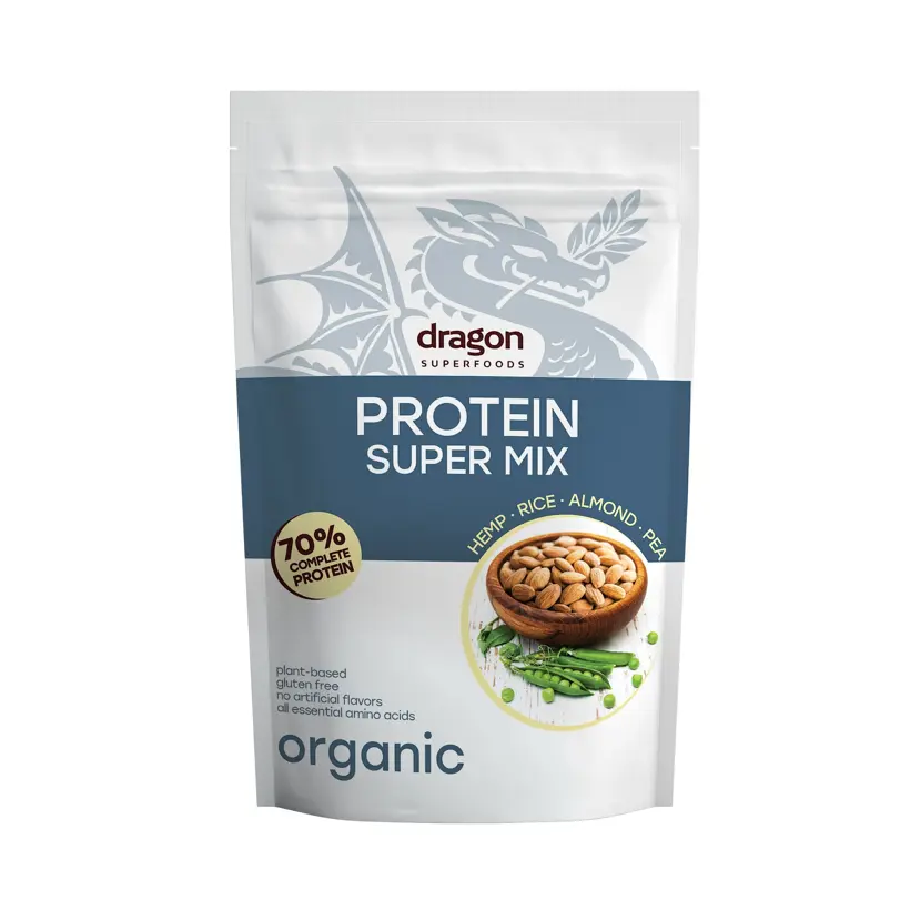 Bột protein hỗn hợp 4 hạt hữu cơ Dragon Superfoods 500g - Ảnh 2