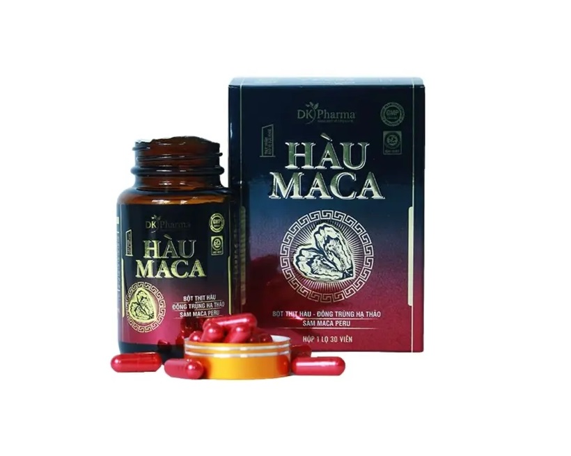 Hàu Maca hỗ trợ sinh lý nam giới